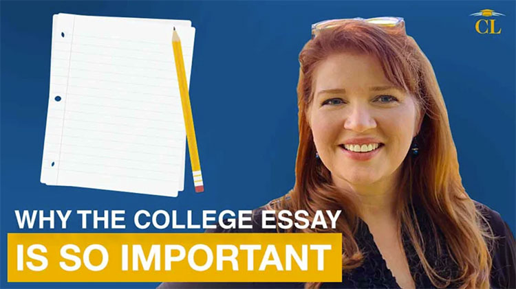 Why the college essay is so important